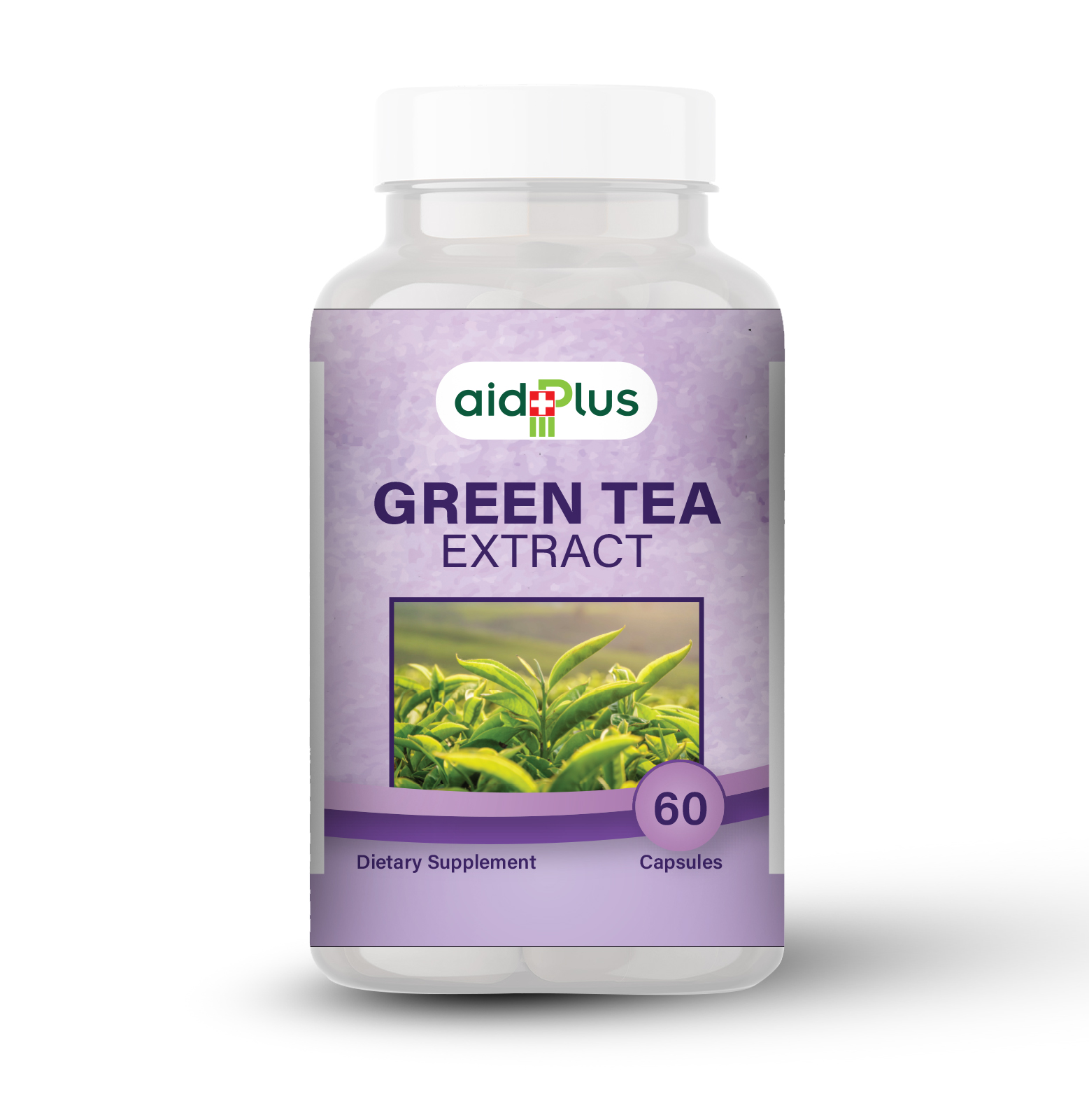 Picture of AID PLUS GREEN TEA 98% EXTRACT 60's